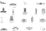 德州城市天际线建筑