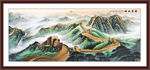 万里长城雄风 办公室装饰画