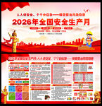 2026年安全月展板