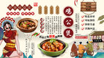 鸡公煲背景墙