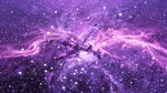 紫色星空