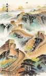 长城背景画