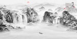 新中式水墨画