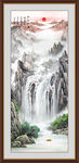 玄关山水装饰画