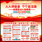 2026年全国安全生产月展板