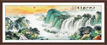 国画山水风景装饰画