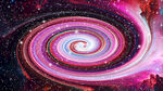 绚丽宇宙漩涡星系图景