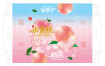 卡通水蜜桃平面展开图