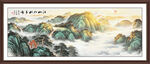 泰山客厅装饰画