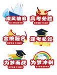 高考手举牌