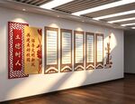 教育局教委文化墙展板