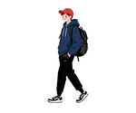 男孩
