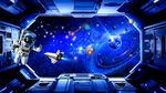 3D星空窗画