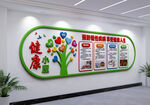 健康小屋文化墙