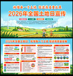 2026年全国土地日展板