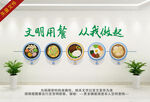 食堂文化墙