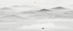 水墨山水意境画