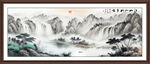 国画山水装饰画