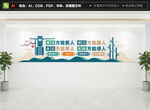清廉党建文化墙