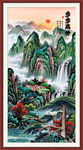玄关山水画