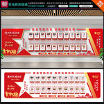 党光辉的历程文化墙