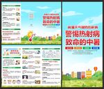 热射病三折页
