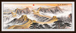 江山如画山水画