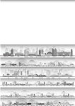 青岛城市建筑剪影景点