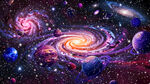 绚丽宇宙星系景观