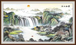 山水中堂画