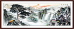 国画山水风景装饰画
