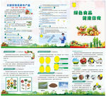 绿色食品折页