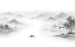 水墨山水