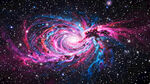 绚丽唯美星空