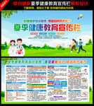 夏季健康教育宣传栏