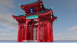 上色中式红亭古韵建筑之美