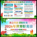 2026肝炎日展板