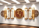 中医院文化墙展板