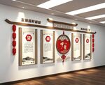 中医院文化墙展板
