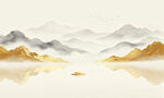 水墨山水意境图