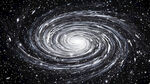 黑白宇宙星空旋涡