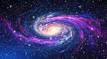 绚丽宇宙星空旋涡天花吊顶