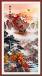 玄关山水画