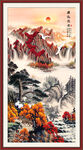玄关山水画