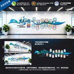 企业发展历程文化墙