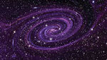 紫色宇宙星空吊顶