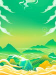 梦幻山水间的奇幻风光