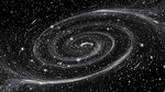 黑白星空旋涡