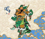 关羽古风形象关公像