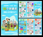 国民健康三折页
